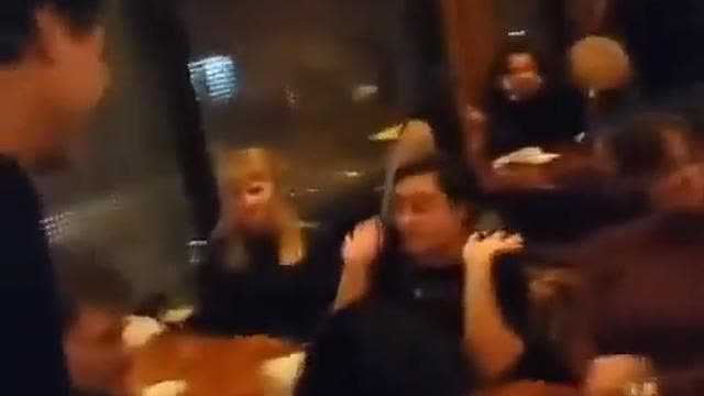 Justin Trudeau was kicked out of a restaurant shouting Genocide in Gaza - ceasefire NOW !