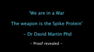 The Weapon Is The Spike Protein - David Martin Phd Cites The Bullet In The Jab