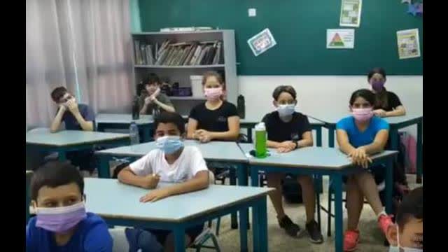 School kids in Israel when told masks are not needed anymore Check out the reaction