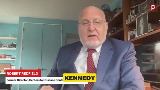 Former CDC director Robert Redfield told POLITICO's Lauren Gardner he has embraced RFK Jr