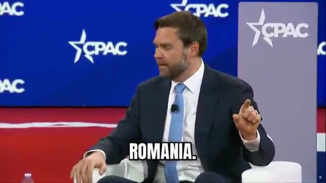 JD Vance exposed the canceled election in Romania