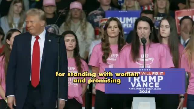 President Trump will sign an Executive Order officially banning men from competing in women's sports