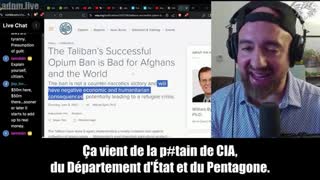 Mike Benz on CIA - The Taliban's successfull Opium Ban is Bad for Afghans and the world (vostfr)