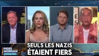 "This is not human, only the Nazis spoke like that!" says the journalist (vostfr)