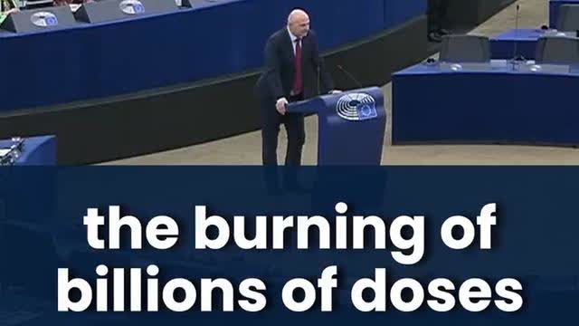 Croatian MEPï¼š 'Billions of Doses of Covid Vaccines Are Being Burned Across the World, No One Wants T