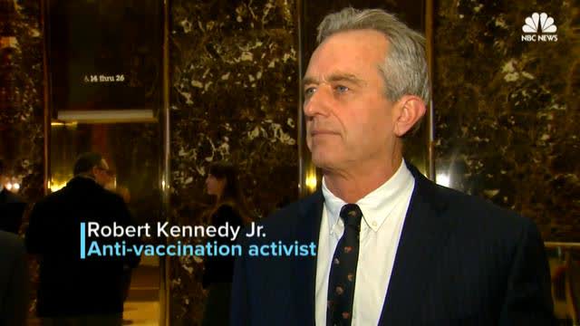 In 2017 we were on vaccine safety and scientific integrity, and where are we now in 2024?