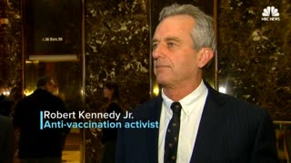 In 2017 we were on vaccine safety and scientific integrity, and where are we now in 2024?