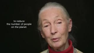 Jane Goodall this woman is not Good at all - The WEF satanic depopulation agenda announced