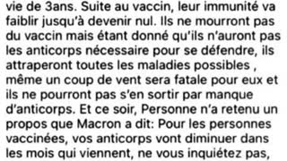 MACRON, LA BÃŠTE DU GRAND MENSONGE EN BOUCLE EST LÃ€, JUSTE SOUS NOS YEUX !!!