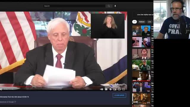 West virginia governor Jim Justice admits vaccines are killing 26% of his people