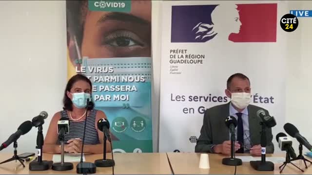 Covid en Guadeloupe : "On adopte un ton grave, catastrophique"
