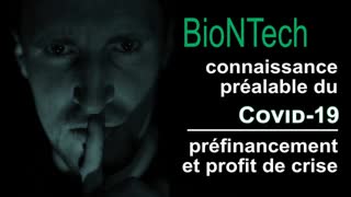 BioNTech Connaissance prÃ©alable du covid