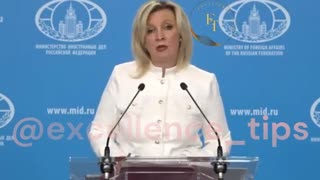 Maria ZAKHAROVA - 22.03.2025 - DIT SES 4 VÉRITÉS À MACRON
