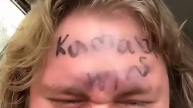 It is a side effect of someone believing the fake media polls and waking up to face reality.