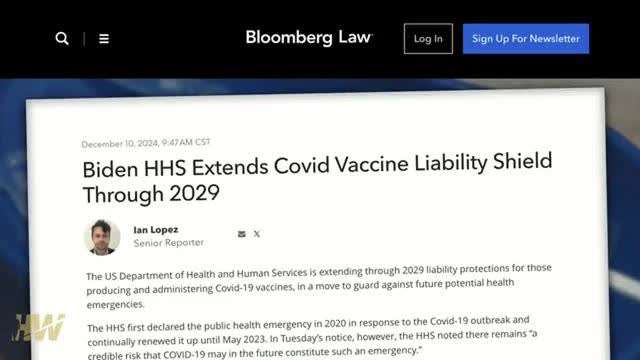 Del Bigtree interview - the covid emergency/PREP act was just extended until 2029