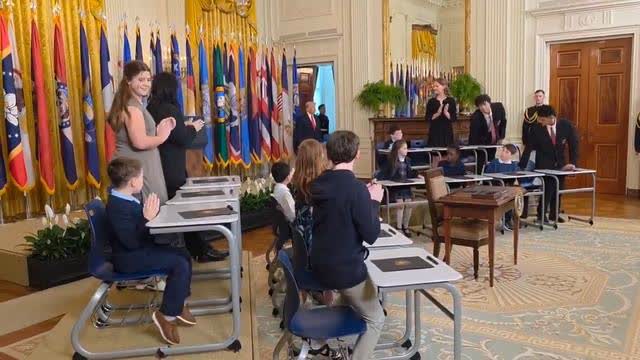 Trump destroys the deep state education racket and the indoctrination machine!