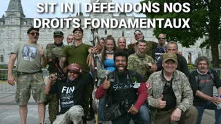 REPORTAGE du 26 MAI SIT IN au parlement de la ville de QuÃ©bec