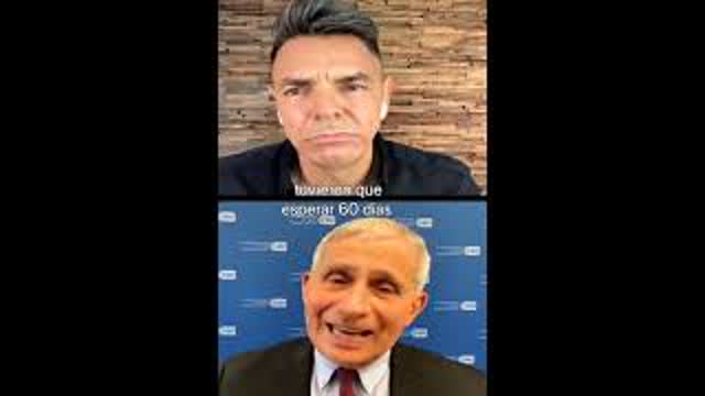 EUGENIO DERBEZ INTERVIEWS DR. FAUCI (COMPLETE AND SUBTITLED)