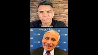 EUGENIO DERBEZ INTERVIEWS DR. FAUCI (COMPLETE AND SUBTITLED)