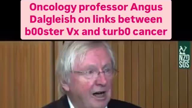 Oncology Professor Angus Dalgleish on Links between Booster Vaccines and Turbo Cancer