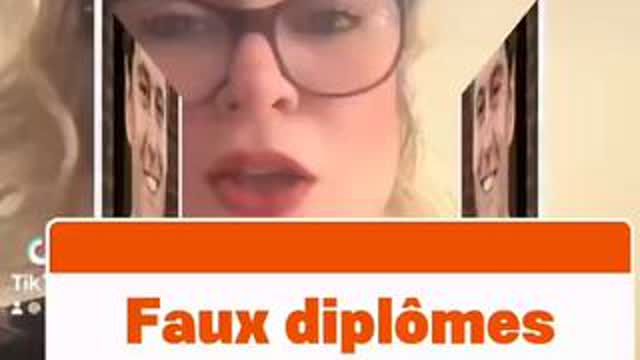 Gabriel Attal avec des faux diplômes, mais comme c'est un YGL de biderberg il est un vrai ministre