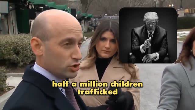 Stephen Miller says the administration will expose child trafficking at the border