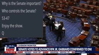 RFK JR confirmed as HHS Secretary with a vote of 53-47