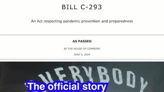 Canada - Bill C-293 - The pandemic prevention and preparedness
