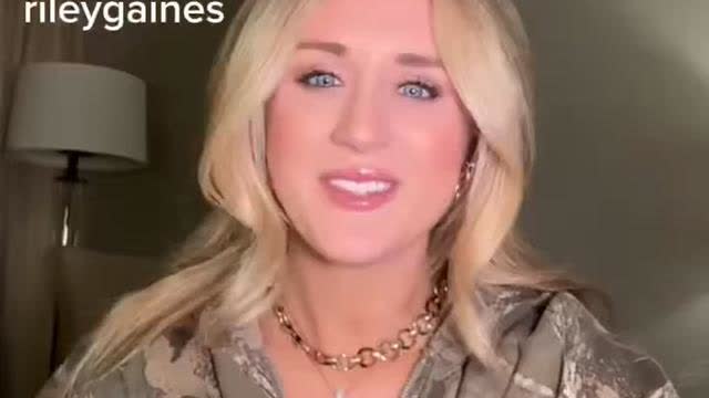 Riley Gaines “Nike, the athletic shoe and wear brand, is doing medical experimentation on minors"