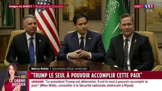Marco Rubio "nous voulons former un partenariat géopolitique et économique avec les russes"