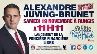 ConfÃ©rence de Presse / Lancement de la FFL - FONCIERE FINANCIERE LIBRE