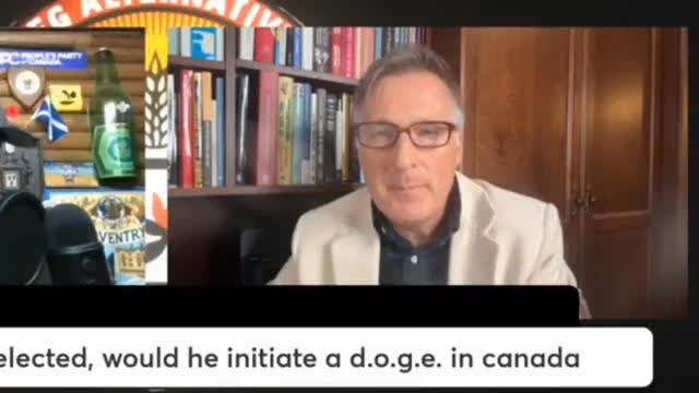 Maxime Bernier and launching a DOGE initiative!