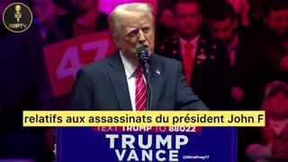 Trump declassification announcement (vostfr)