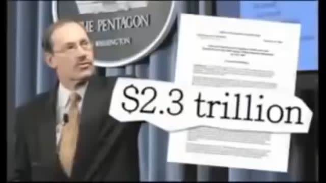 Donald Rumsfeld. 2.3 Trillion Missing from Pentagon
