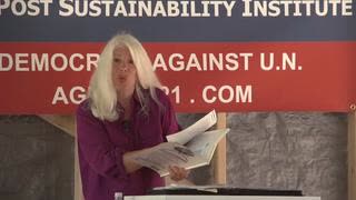 Rosa Koire Speech about Agenda 21 and the sustainable development - climat change manipulation