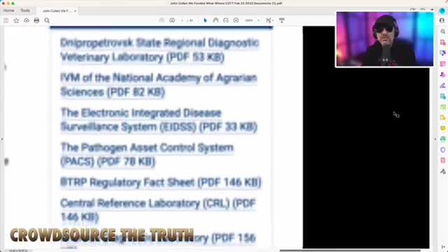 US Embassy website in Ukraine -- Pathogen Asset Control System.