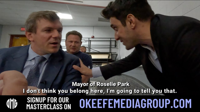 Roselle Park Mayor asks for camera in attempt to ambush James O’Keefe. It doesn’t go well for him.