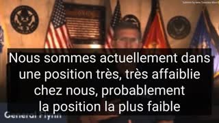 General Flynn, US is in a weak position since Biden's support for Ukraine (vostfr)