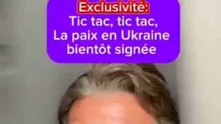 Zelensky tic tac, tic tac, la paix bientôt signée
