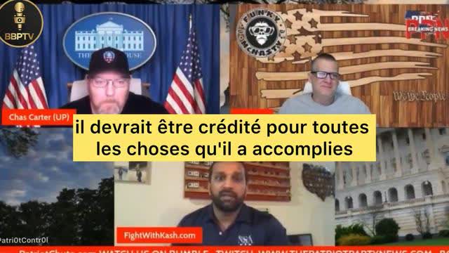 Kash Patel On Q mouvement (vostfr)