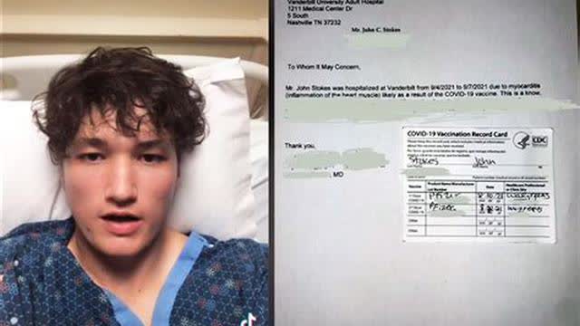 John Stokes, Heart Damage After Covid-19 Vaccine