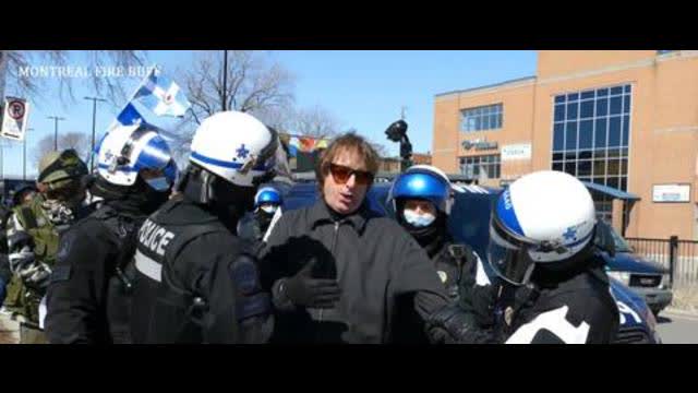 MontrÃ©al | Manifestation contre les mesures sanitaires / Protest against health restrictions