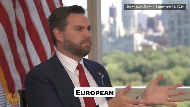 JD Vance European allies should share American values like free speech