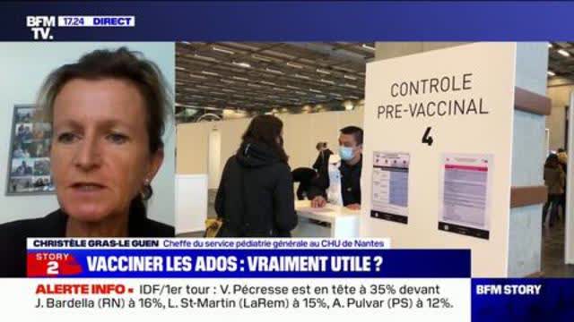 Pr ChristÃ¨le Gras-Le Guen: vacciner les adolescents "n'est pas la prioritÃ©"
