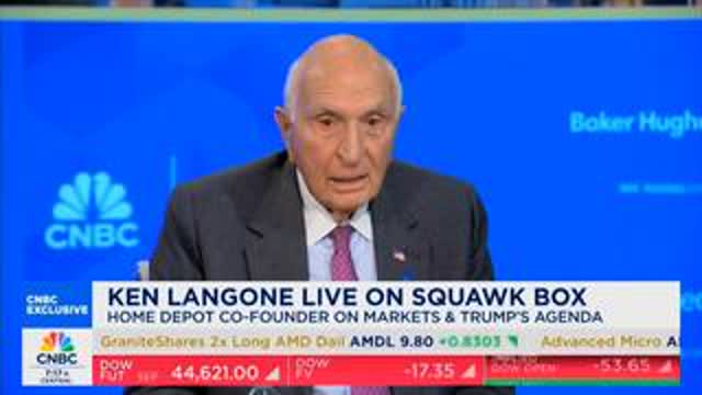 CNBC: But you can't even vote for Trump! Ken Langone: "When I make a mistake, I admit it." (vostfr)