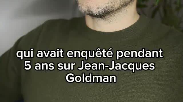 Vous en pensez quoi de cette dinguerie sur Jean Jacques Goldman?