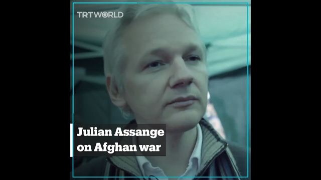 Julian Assange on Afghan war in a 2011 video