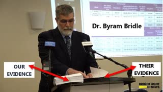 Their evidence " I disagree, this statement is an odds with international scientific consensus"