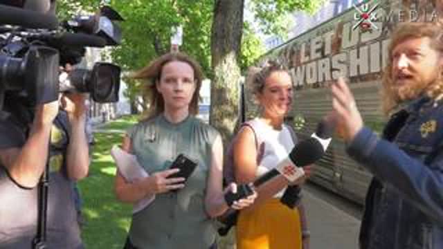 It's a freedom of religion, we don't need a permit to worship RADIO CANADA - Sean Fecht will perform