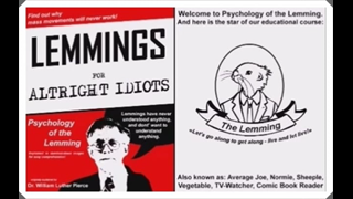 Deplorable Princess â€” Lemmings By Dr. William Luther Pierce